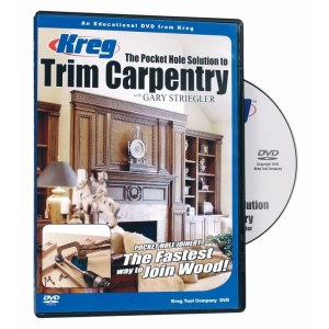 Luettelo Kreg V07-DVD; TRIM CARPENTRY