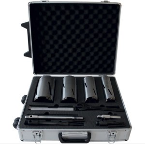 Timanttireikäsaha -setti LEMAN FVAL5200.05; 10 kpl.