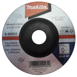 Hiomalaikka Makita A36P; 125x6 mm