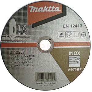 Hiova katkaisulaikka Makita; 180x1,6 mm metalille