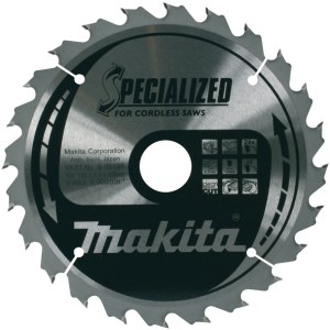 Katkaisuterä puulle Makita; 190x1,9x20,0 mm; Z24; -18°
