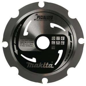 Pyörösahanterä kuitusementille Makita; 190x2,3x30,0 mm; Z4; 12°