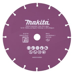 Timanttikatkaisulaikka Makita B-53718; 230 mm