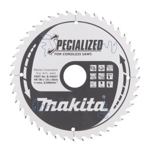 Katkaisuterä puulle Makita SPECIALIZED; 190x1,45x30,0 mm; Z44; 23°