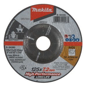 Hiomalaikat penkkihiomakoneille Makita B-56390; 125x7,2 mm