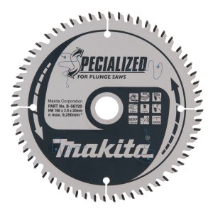Katkaisulaikka Makita B-56720; 165x20 mm