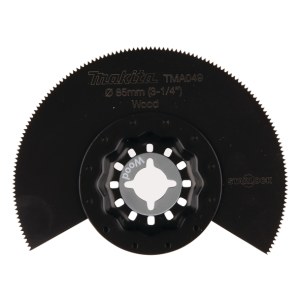Puolipyöreä segmenttisahanterä Makita TMA049; Ø85 mm