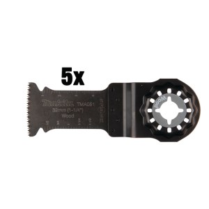 Tarkkuusleikkuuterä Makita B-64858-5; 32 mm; 5 kpl.