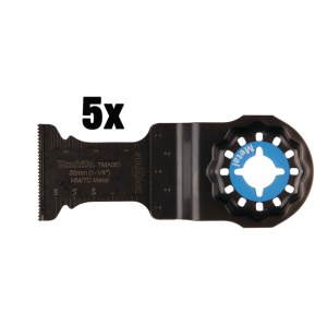 Tarkkuusleikkuuterä Makita B-64951-5; Starlock; HM; 32 mm; 5 kpl.
