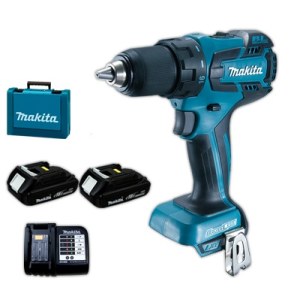Porakone Makita BDF459SHE; 18 V; 2x1,3 Ah akku