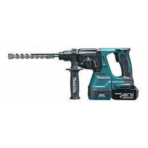 Akkuporavasara Makita BHR242RFJ; 2 J; SDS-plus; 18 V; 2x3,0 Ah akku