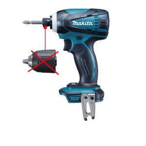 Iskuruuvinväännin Makita BTD134Z; 14,4 V (ilman akkua ja laturia)