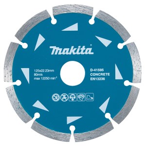 Timanttikatkaisulaikka Makita D-41595-10; 125x22,23 mm; 10 kpl.