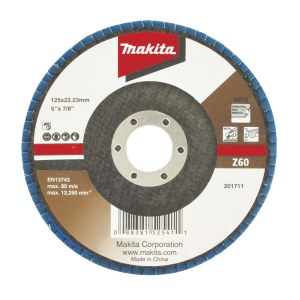 Lamellihiomalaikka  Makita Economy; 125 mm; Z60