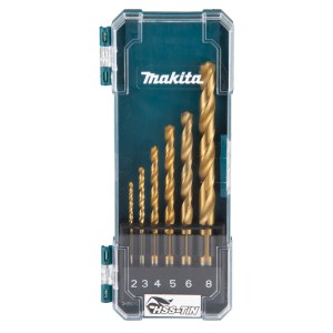 Poranteräsarja Makita D-72833; 2-8 mm; 6 kpl.