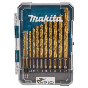 Poranteräsarja Makita D-72855; 1,5-6,5 mm; 13 kpl.