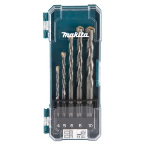 Poranteräsarja Makita D-72877; 4-10 mm; 5 kpl.