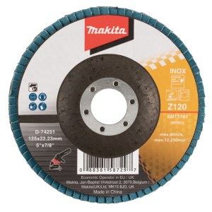 Lamellihiomalaikka  Makita D-74251; 125x22,3 mm; Z120