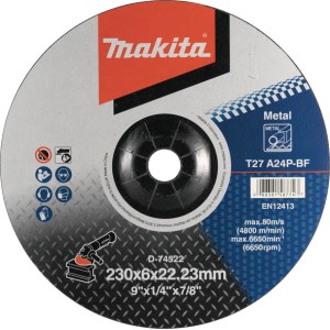 Hiomalaikka Makita D-74522; A24P; 230x6x22,23 mm