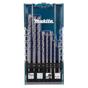 Poranteräsarja Makita D-77126; 12 kpl.