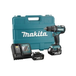 Pora/ruuvinväännin Makita DDF480RME; 18 V; 2x4,0 Ah akku