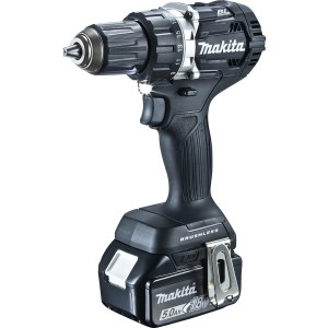 Pora/ruuvinväännin Makita DDF484RTEB; 18 V; 2x5,0 Ah akku; musta
