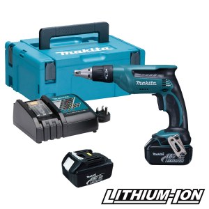 Ruuvinväännin Makita DFS451RFJ; 18 V; 2x3,0 Ah akku