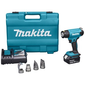 Kuumailmapuhallin Makita DHG181RT; 18 V; 1x5,0 Ah akku