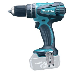 Iskupora / ruuvinväännin Makita DHP456Z; 18 V (ilman akkua ja laturia)