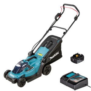Akkukäyttöinen ruohonleikkuri Makita DLM330RT; 18 V; 1x5,0 Ah akku