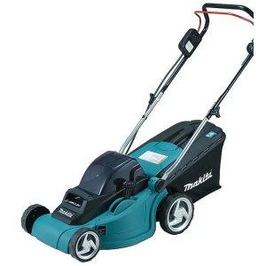 Akkukäyttöinen ruohonleikkuri Makita DLM380Z; 2x18 V (ilman akkua ja laturia)