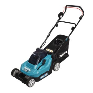 akkukäyttöinen ruohonleikkuri Makita DLM382Z; 2x18 V (ilman akkua ja laturia)