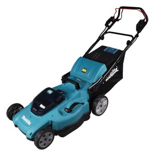 Akkukäyttöinen ruohonleikkuri itsevetävä Makita DLM539Z; 2x18 V (ilman akkua ja laturia)