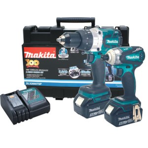 Työkalusarja Makita DLX2055TSP (DHP481 + DTD145); 18 V; 2x5,0 Ah akku