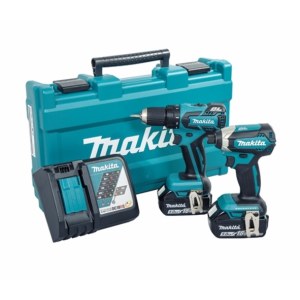 Työkalusarja Makita DLX2172T (DDF459 + DTD153); 18 V; 2x5,0 Ah akku