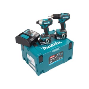 Työkalusarja Makita DLX2220TJ (DTD155 + DDF483); 18 V; 2x5,0 Ah akku