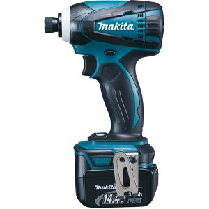 Iskuruuvinväännin Makita DTD134RFJ; 14,4 V; 2x3,0 Ah akku