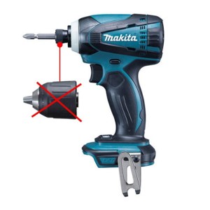 Iskuruuvinväännin Makita DTD134Z; 14,4 V (ilman akkua ja laturia)