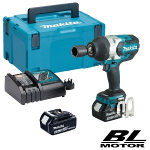 Iskumutterinväännin Makita DTW1001RMJ; 18 V; 2x4,0 Ah akku