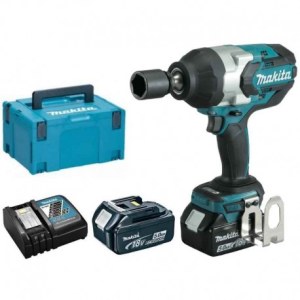 Iskumutterinväännin Makita DTW1001RTJ; 18 V; 2x5,0 Ah akku