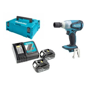 Iskumutterinväännin Makita DTW251RTJ; 18 V; 2x5,0 Ah akku