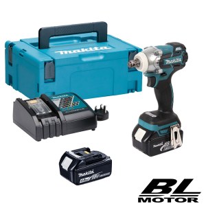 Iskumutterinväännin Makita DTW285RMJ; 18 V; 2x4,0 Ah akku