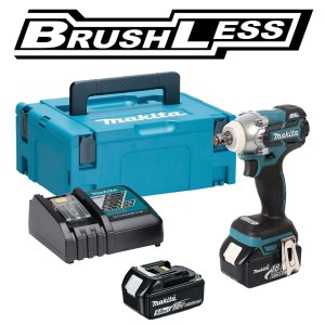 Iskumutterinväännin Makita DTW285RTJ; 18 V; 2x5,0 Ah akku