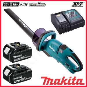 Pensasleikkuri Makita DUH551RF2; 18 V; 2x3,0 Ah akkukäyttöinen; pituus 55 cm