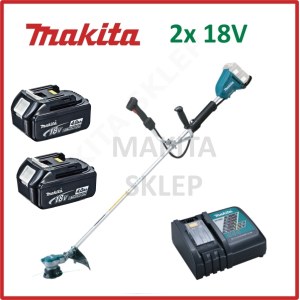 Ruohotrimmeri Makita DUR365URM2; 36 V; 2x4,0 Ah akku