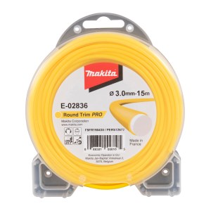 Leikkuulanka Makita E-02836; 3 mm/15 m; pyöreä