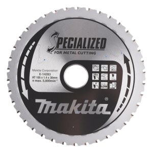 Katkaisulaikka metalli Makita E-14283; 185x30 mm; Z38; 0°