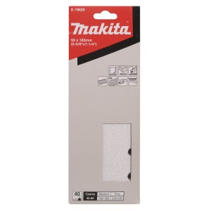 Hiomapaperi tasohiomakoneeseen Makita E-19629; 93x185 mm; P40; 10 kpl.