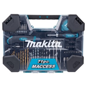 Pora- ja ruuvipääsetti Makita E-22589; 71 kpl.