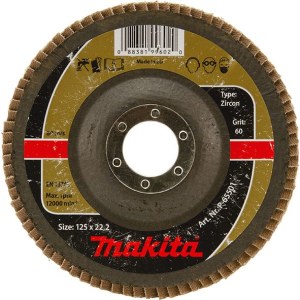 Lamellihiomalaikka  Makita P-65501; 125x22,23 mm; K60